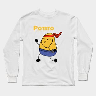 potatoes and fried potatoes. Long Sleeve T-Shirt